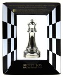 Série d'échecs (Argent) - Cast Queen Puzzle (Reine)